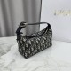 Cloni Pochette Dior Nomad S2424 Oblique Blu  firmate