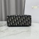 Cloni Pochette Dior Nomad S2424 Oblique Blu  firmate