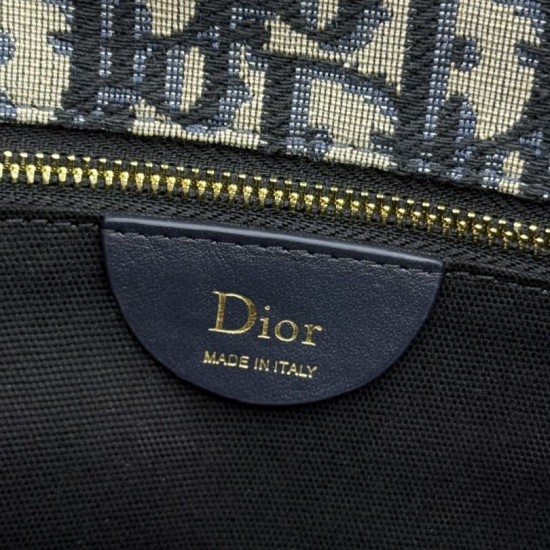 Replica di lusso Borse Imitazioni a tracolla Dior Médaillon M3920 Oblique Blu Imitazioni Cloni Borse Imitazioni a tracolla Dior Médaillon M3920 Oblique Blu firmate