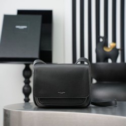 Cloni Borse Imitazioni a tracolla piccola YSL Saint Laurent Niki Besace Nero firmate