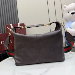 Cloni Borsa a tracolla grande Gucci Brera 866938 Caffè firmate