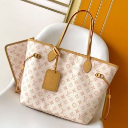 Cloni Replica Perfetta tote Louis Vuitton Neverfull MM M27521  firmate