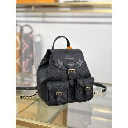 Zaino Louis Vuitton modello M47072 con chip MB163c premium Nero Zaino Louis Vuitton modello M47072 con chip MB163c premium Nero