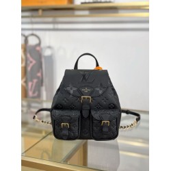Zaino Louis Vuitton modello M47072 con chip MB163c premium Nero