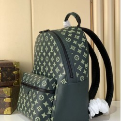 Replica di lusso Zaino Louis Vuitton Discovery PM M27230 verde scuro Imitazioni Cloni Zaino Louis Vuitton Discovery PM M27230 verde scuro firmate