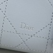 Borsa Replica 1:1 a mano Dior Trianon Soft Vanity Mini Chain S4613 Blu