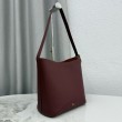Borsa a secchiello medio Dior Médaillon M1532 Borgogna