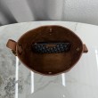 Borse Replica Alta Qualità a secchiello medio Dior Médaillon M1532 Marrone