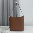 Borse Replica Alta Qualità a secchiello medio Dior Médaillon M1532 Marrone