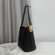 Borsa Replica 1:1 a secchiello medio Dior Médaillon M1532 Nero