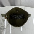 Borsa a secchiello medio Dior Médaillon M1532 Verde scuro