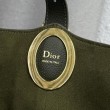 Borsa a secchiello medio Dior Médaillon M1532 Verde scuro