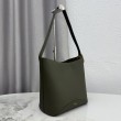 Borsa a secchiello medio Dior Médaillon M1532 Verde scuro