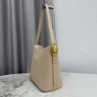 Borsa a secchiello medio Dior Medalillon M1532 Beige