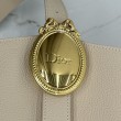 Borsa a secchiello medio Dior Medalillon M1532 Beige