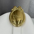 Borsa a secchiello medio Dior Medalillon M1532 Bianco
