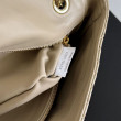 Borsa a spalla Bottega Veneta Madison Intrecciato Ecru-Muse