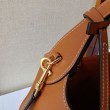 Borse Replica di alta qualità Celine Small Teen Hobo con portamonete marrone