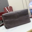 Borsa a tracolla grande Gucci Brera 866938 Caffè