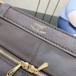 Borsa a tracolla grande Gucci Brera 866938 Caffè