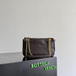 Borse Imitazioni a tracolla Madison di Bottega Veneta intrecciata Borgogna