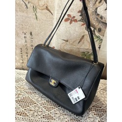 Borsa Chanel Souplissimo Maxi Flap AS6233 Nera