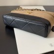 Borse Imitazioni da viaggio Chanel 26P con catena AP5186 scamosciata marrone