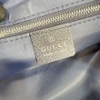 Borse Firmate Replica Gucci Melrose Boston media denim GG blu scuro