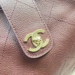 Borsa shopping Chanel piccola/grande AS6095/AS6090 con pochette Borgogna