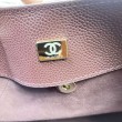 Borsa shopping Chanel piccola/grande AS6095/AS6090 con pochette Borgogna