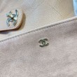 Borsa shopping Chanel piccola/grande AS6095/AS6090 con pochette marrone