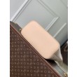 Borse Firmate Replica tote Louis Vuitton M29486 Neverfull MM ricamata marrone