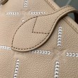 Borse Firmate Replica tote Louis Vuitton M29486 Neverfull MM ricamata marrone