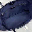Borsa tote piccola Gucci Tribeca 875236 GG denim blu
