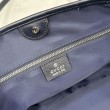 Borsa tote piccola Gucci Tribeca 875236 GG denim blu