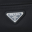 Pochette da viaggio Prada nylon/pelle saffiano nera Pochette da viaggio Prada nylon/pelle saffiano nera