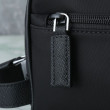 Pochette da viaggio Prada nylon/pelle saffiano nera Pochette da viaggio Prada nylon/pelle saffiano nera