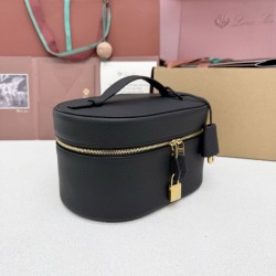 Replica di lusso Borse Trousse extra Loro Piana 8262 nero Imitazioni Cloni Borse Trousse extra Loro Piana 8262 nero firmate