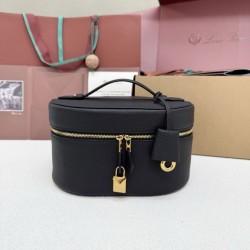 Cloni Borse Trousse extra Loro Piana 8262 nero firmate