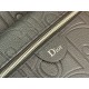 Replica di lusso Zaino Dior Rider con cerniera Oblique Nero Imitazioni Cloni Zaino Dior Rider con cerniera Oblique Nero firmate
