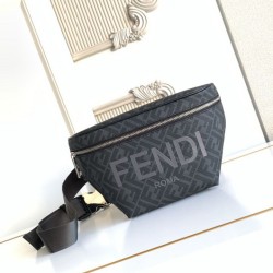 Replica perfette Marsupio Fendi FF in tessuto
