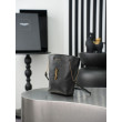 Borsa a secchiello YSL Saint Laurent Pochon nero Borsa a secchiello YSL Saint Laurent Pochon nero