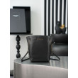 Borsa a secchiello YSL Saint Laurent Pochon nero Borsa a secchiello YSL Saint Laurent Pochon nero