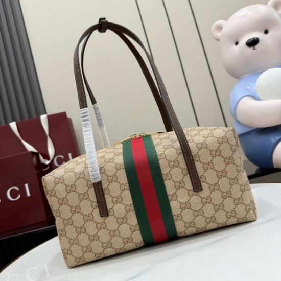 Replica Perfetta Gucci Melrose Medium Boston 875228 marrone