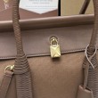 Borsa tote Loro Piana Loom L25/L32 marrone