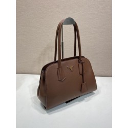 Borsa tote Prada Palisander 1BG606 Marrone