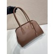 Borsa tote Prada Palisander 1BG606 Marrone