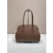 Borsa tote Prada Palisander 1BG606 Marrone