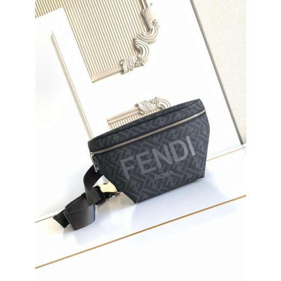 Marsupio Fendi FF in tessuto Marsupio Fendi FF in tessuto