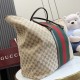 Replica perfette Borsa  1:1 da viaggio Gucci 874979 GG marrone Imitazione
